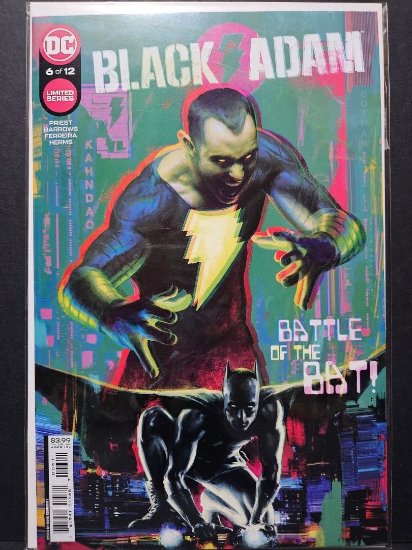 DC Comic Black Adam #6 (Category: Comics & Manga) located in Mandaluyong City. Submitted by outta.knowhere (Listing ID 1467616954, Image 1). Description: 🚀Black Adam #6🚀 VF- to VF+ P60 Please check and follow our socials/pages for more! FB: /OuttaKnowhereCC IG: @outta.knowhere Tiktok: @outta.knowhere Carousell: https://www.carousell.ph/u/outta.knowhere/.