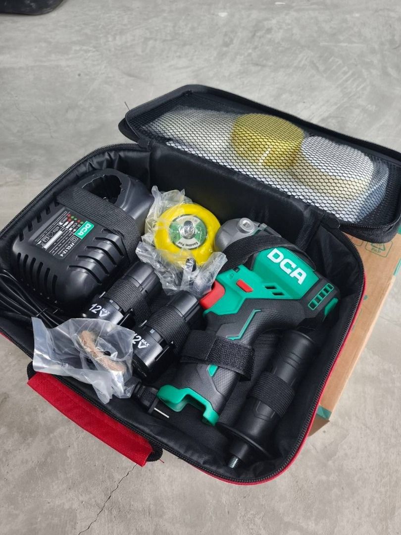 DCA CORDLESS BRUSHLESS POLISHER 12v, 230w, (Category: Everything Else Others) located in Manila. Submitted by 09171479278_elsie. (Listing ID 1467609285, Image 2). Description: DCA CORDLESS BRUSHLESS POLISHER 12v, 230w,.