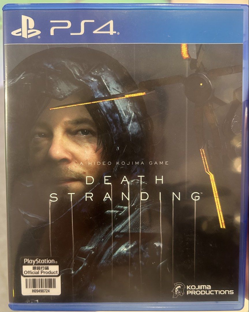 Death Stranding PS4 Game (Category: PlayStation) located in Mandaluyong City. Submitted by beangoose (Listing ID 1467669228, Image 1). Description: - Platform: PlayStation 4 (Physical Disc) - Title: Death Stranding by Hideo Kojima (starring Norman Reedus) - Features: Official PlayStation product sticker, region-free standard edition - Perfect addition to any PS4 game collection.