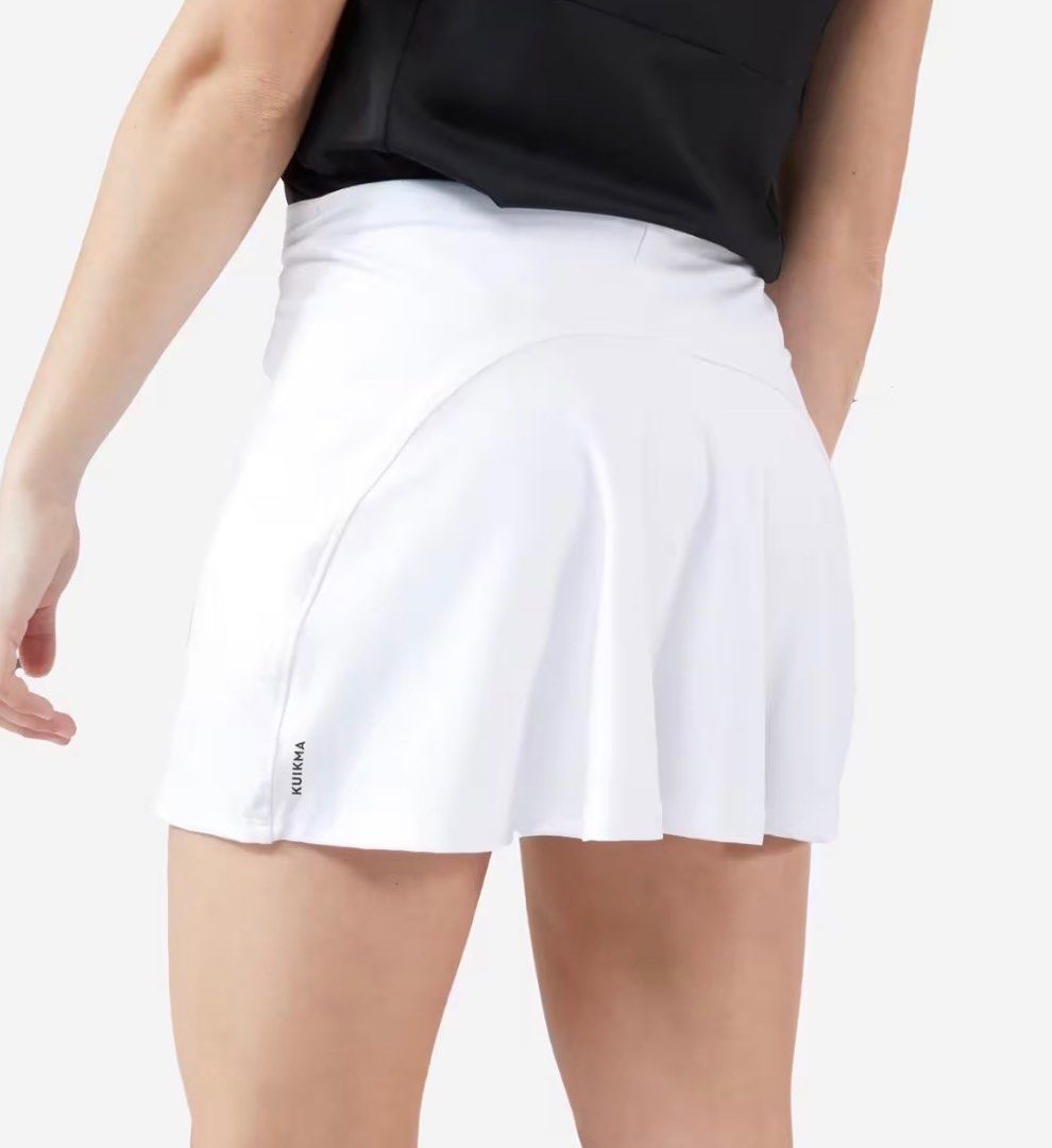 Decathlon White Skirt (Category: Skirts) located in San Pedro. Submitted by nikkiabc.777 (Listing ID 1467610731, Image 2). Description: Brand New Decathlon White Tennis/Pickleball Skirt Size: Small Bought for ₱550 Rfs: Wrong Size.