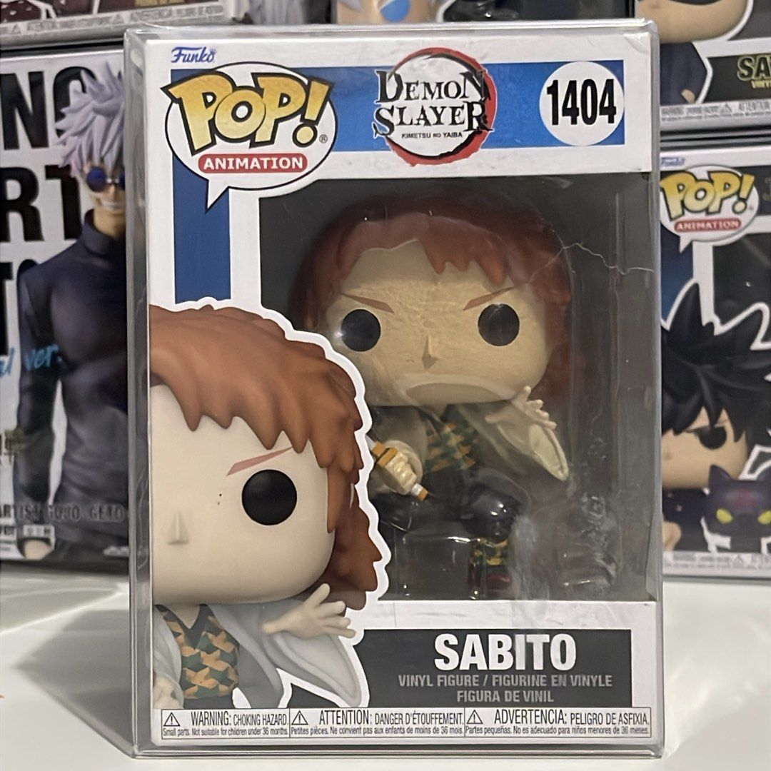 Demon Slayer - Funko Pop! (Category: Figurines & Statues) located in Minalin. Submitted by blinklivie17 (Listing ID 1467766385, Image 2). Description: ONHAND! FUNKO POP - DEMON SLAYER GENYA 1851 - ₱450 SABITO 1404 - ₱450 POCKET POP KEYCHAIN NEZUKO BLACK - ₱200 NEZUKO BLUE - ₱200 CONDI: 9/10 MOP: GCASH/BPI MOD: J&T/LALAMOVE 📍PAMPANGA DM FOR MORE PICS .