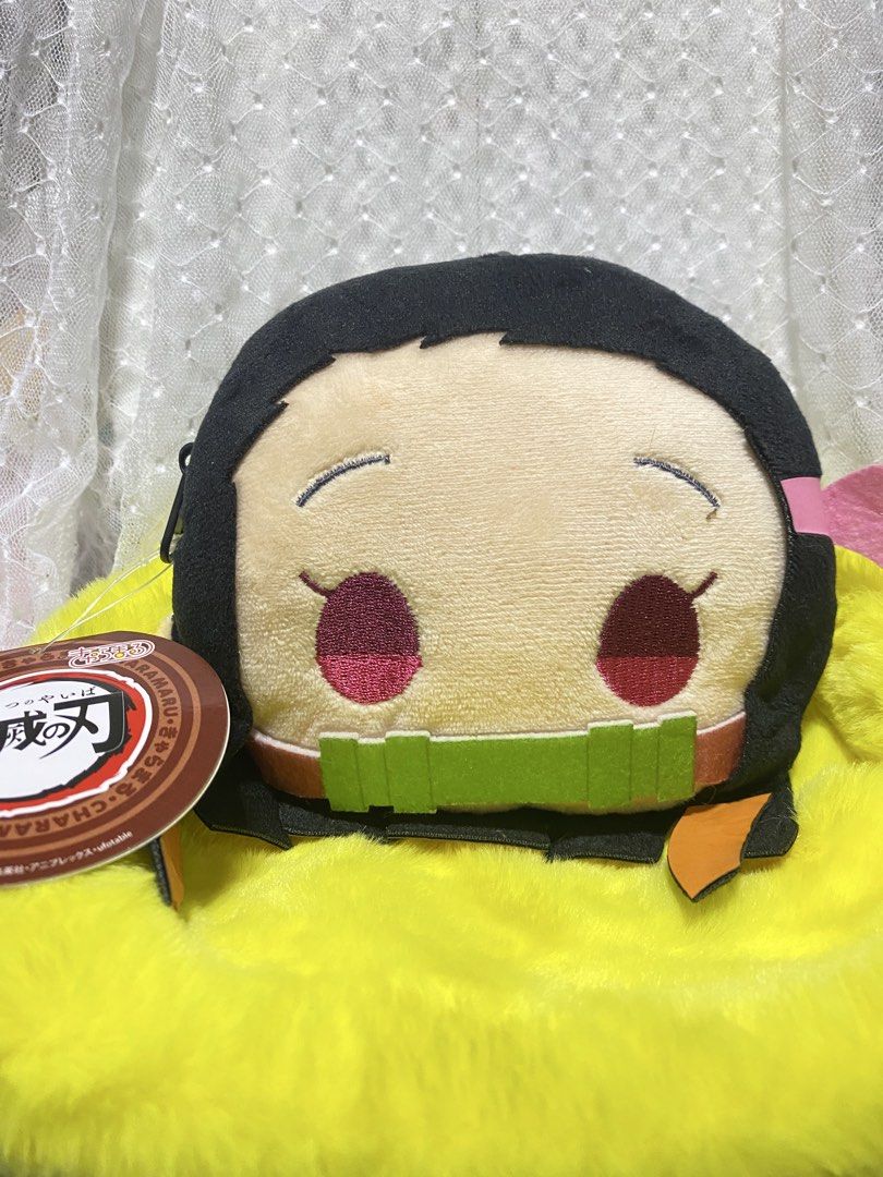 Demon Slayer Nezuko Face Coin Purse (Category: Purses & Pouches) located in Los Banos. Submitted by chus.things (Listing ID 1467676873, Image 1). Description: With paper tag.