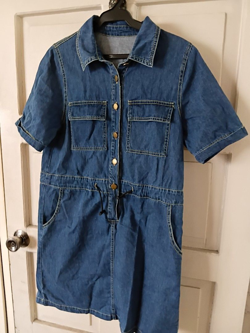 Denim Dress (Category: Dresses) located in Quezon City. Submitted by ShoppewithG (Listing ID 1467622995, Image 1). Description: .
