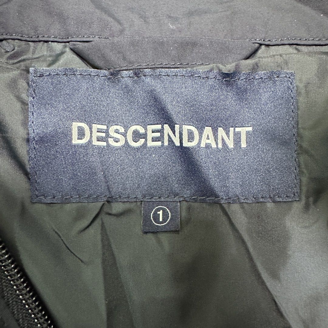 DESCENDANT | Vert Nylon Jacket (Navy) (Category: Coats, Jackets and Outerwear) located in Lapu Lapu. Submitted by nervecloset (Listing ID 1467769693, Image 3). Description: DESCENDANT | Vert Nylon Jacket (Navy) size 1 on tag W = 22 inches L = 24 inches Boxy Type Excellent condition RRP = 14k PhP Price = 4650 .