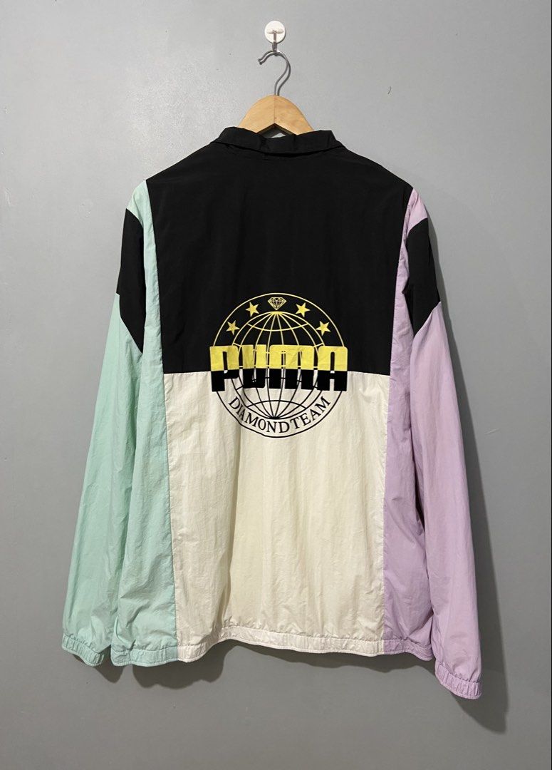 Diamond x puma windbreaker (Category: Coats, Jackets and Outerwear) located in Cebu City. Submitted by charlyx (Listing ID 1467720100, Image 2). Description: Excellent No issue L30 W23 .