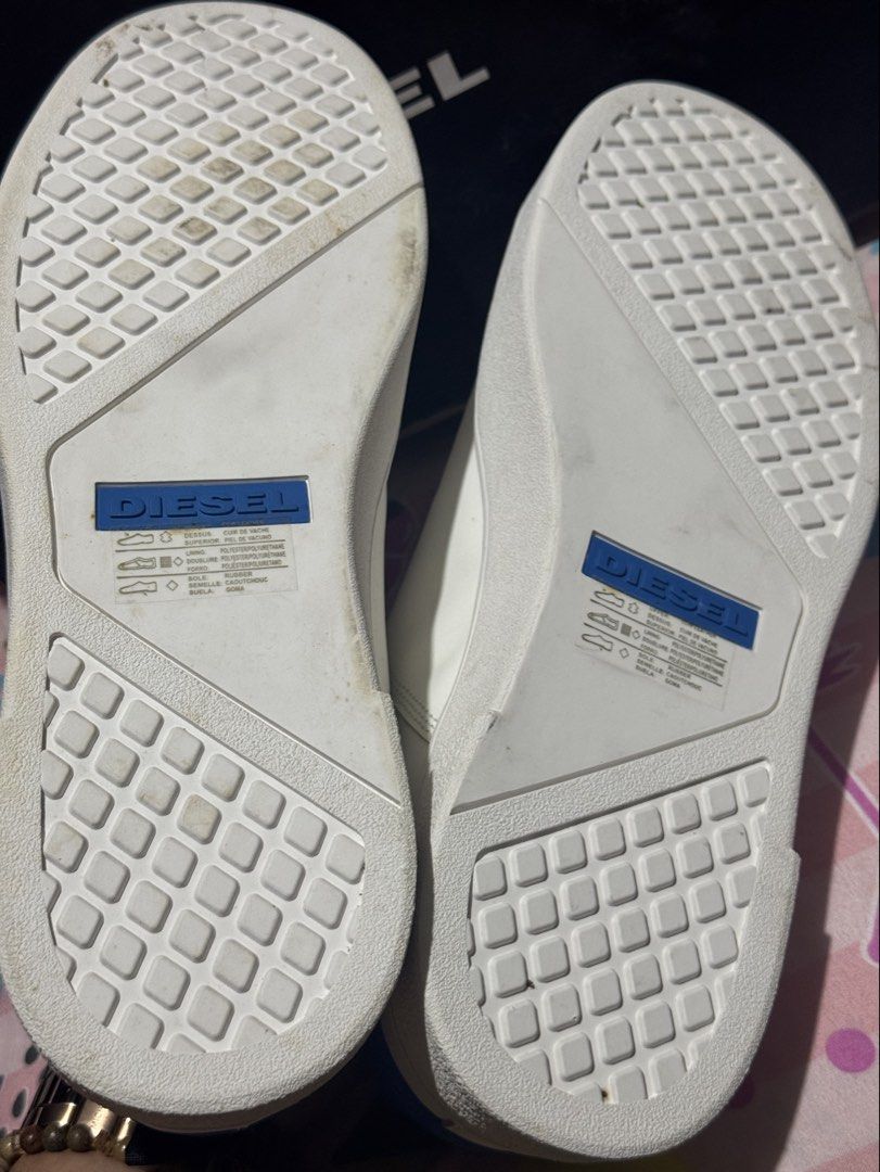 DIESEL SNEAKERS (Category: Sneakers) located in Manila. Submitted by prettystuff1008 (Listing ID 1467782247, Image 3). Description: New with box and tag Issue:need bit cleaning Bought in rustan 9850 Size 12.
