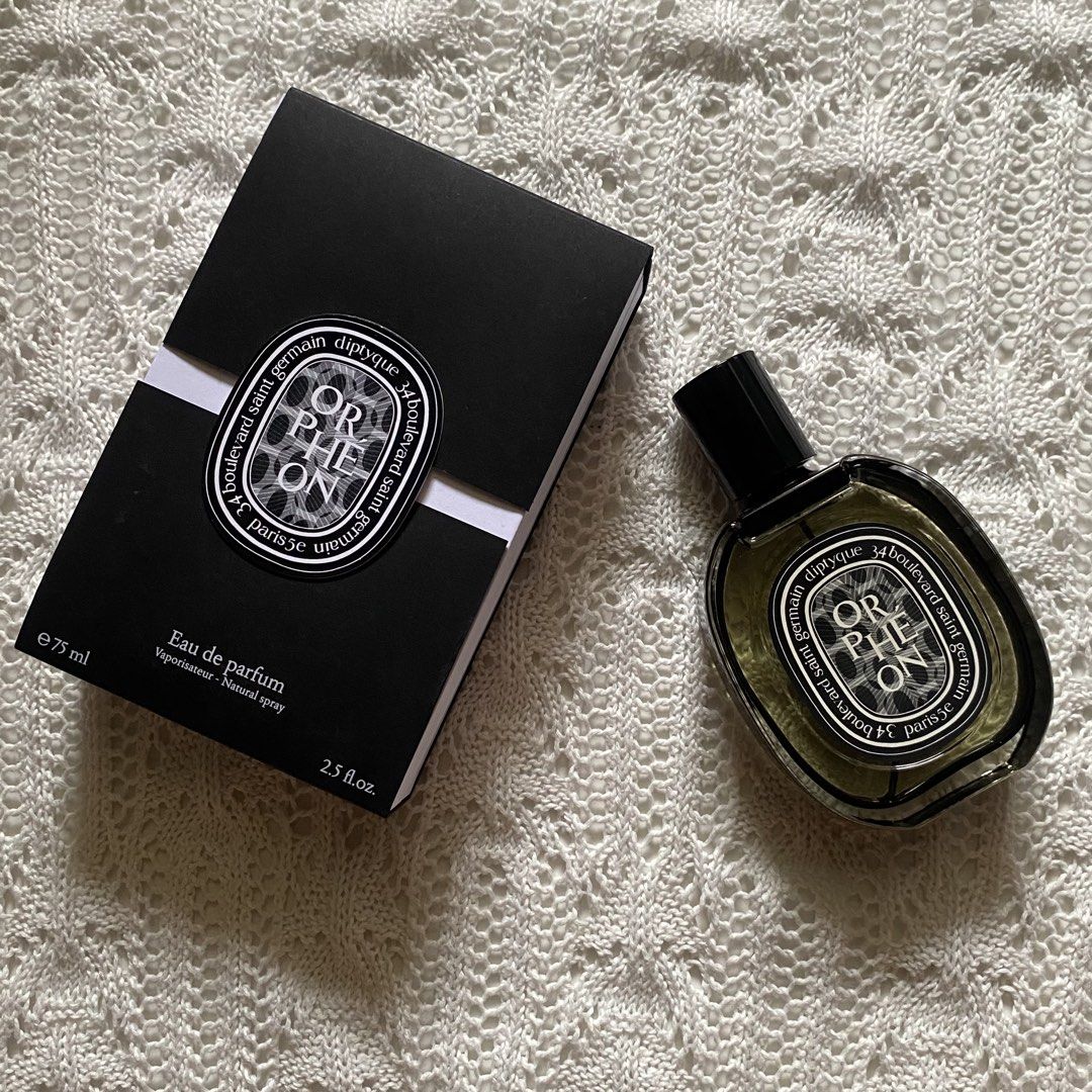 Diptyque Orpheon EDP 75ml (Category: Fragrance & Deodorants) located in Cebu City. Submitted by regiena.jeorge (Listing ID 1467644936, Image 1). Description: bought this from rustans, see pics for other deets, receipt and juice level ! low ballers will not be entertained. if ure into perfumes u know this is a pricey perfume hehe lovelots.
