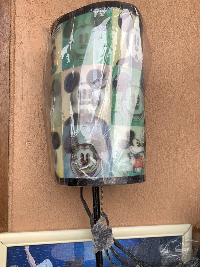 Disney Classic Mickey Lamp (Category: Lighting) located in Manila. Submitted by macks_toys (Listing ID 1467668036, Image 1). Description: 📌You may send DM for your inquiries. ✨KINDLY CHECK EACH DETAILS✨ 🔳 From Japan/UK Surplus items 🔳 AS IS! UNTESTED --no bulb for testing 🔳 Manage your expectations since it’s preloved and from Surplus Items 🔳 WYSIWYG ✨ Thank you! ✨.