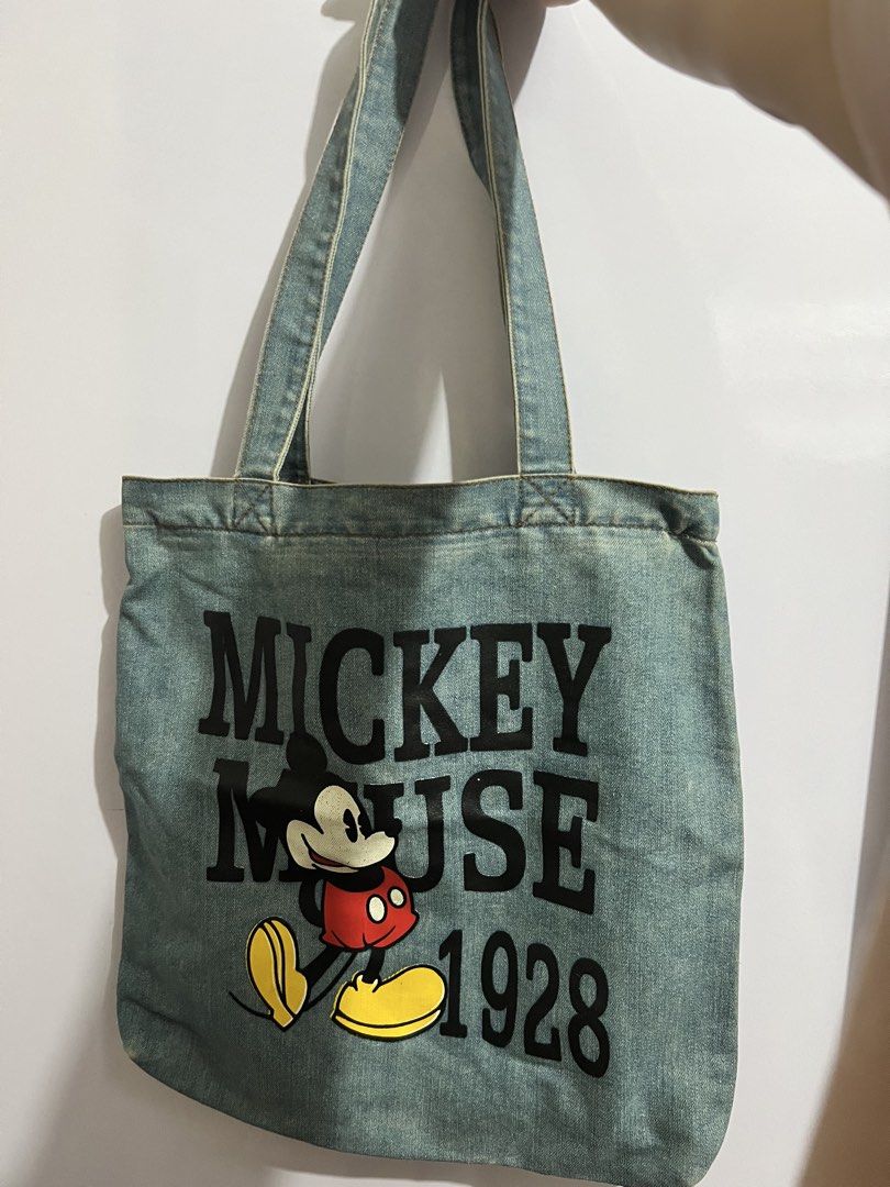 Disney Mickey Mouse 1928 Denim Tote Bag (Category: Tote Bags) located in Taguig. Submitted by vxsells (Listing ID 1467636170, Image 1). Description: .