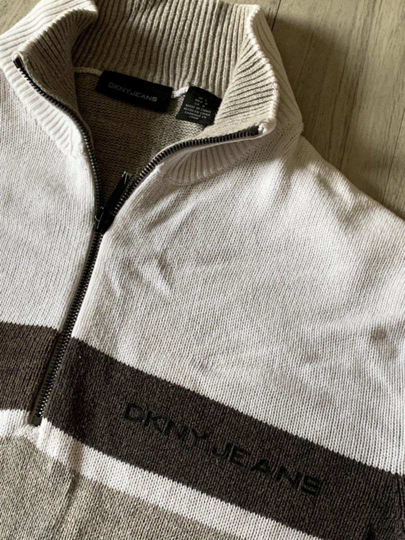 DKNY QUARTER ZIP (Category: Activewear) located in Manila. Submitted by sgthriftmanila2.0 (Listing ID 1467774722, Image 2). Description: DKNY QZIP JACKET SIZE FIT: Large Dimension: 23x30.