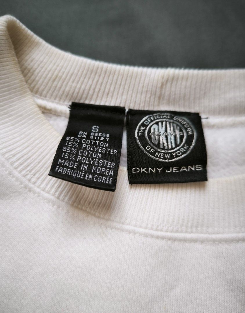 DKNY sweater (Category: Coats, Jackets and Outerwear) located in Manila. Submitted by wearforce (Listing ID 1467764701, Image 1). Description: DKNY sweater fit: S-M good condition color rate 9/10 599 + sf.