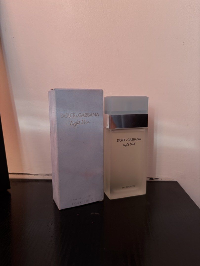 Dolce & Gabbana Light Blue EDT 100 ml (Category: Fragrance & Deodorants) located in Manila. Submitted by ellieaux (Listing ID 1467775769, Image 2). Description: Used twice for testing but the smell isn’t the usual type of smell I use. Bought in Japab.
