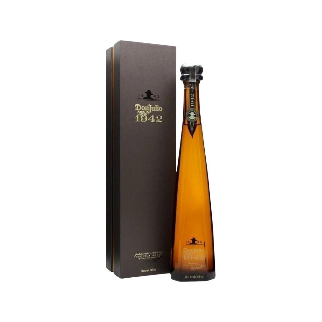 Don Julio 1942 Añejo Tequila (750 ml) (Category: Beverages) located in Taguig. Submitted by marigonz (Listing ID 1467732568, Image 1). Description: Premium tequila presented in Don Julio 1942’s iconic tall bottle design. - Brand: Don Julio - Volume: 750 mL - Bottle condition: NEW - Seal: SEALED - Original box: INCLUDED - Rfs: don’t drink much anymore Please refer to the bottle photos for its exact condition and packaging. *note: not a first time 