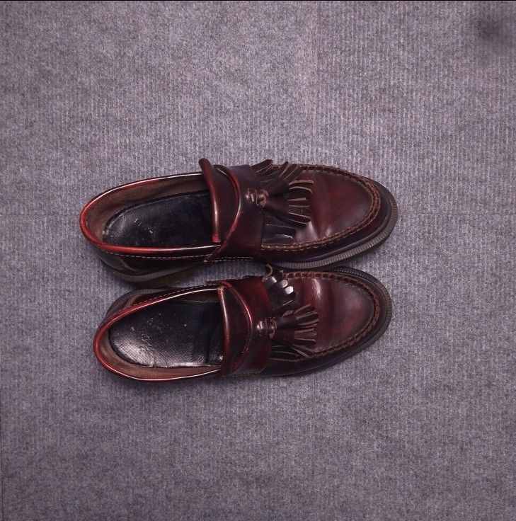Dr. Marts Adrian tassel loafers (Category: Loafers) located in Manila. Submitted by bai.n.sell (Listing ID 1467651644, Image 2). Description: Dr. Martens Adrian tassel loafers Womens Size on tag: 37 23.5 cm Best fit 37 Minor issues Signs of usage since dina masyado nagagamit! ✨ THRIFTED ITEMS — PLEASE MANAGE YOUR EXPECTATIONS! All items are thrifted, so please expect possible signs of use. Colors may also vary slightly due to lighting and camera 