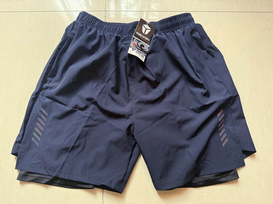 Dri-Fit 2-in-1 Shorts (Category: Shorts) located in Paranaque City. Submitted by otvgreatness (Listing ID 1467637928, Image 1). Description: Dri-Fit Shorts with Compression Liner With 2 Zipper Pockets Colors: Navy Blue Black Size XL on tag P 350.00 each Dimensions Waist - Fits 32 to 34 Length - 18 inches (46 cm) Meet-ups: Moonwalk, Paranaque area..