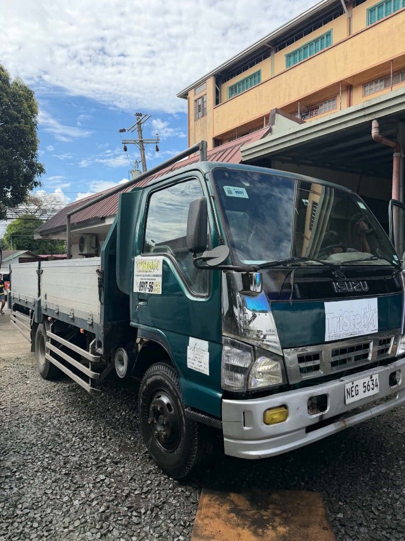 Dropside 16Ft 4he1 2018 (Category: Heavy Vehicles) located in Antipolo. Submitted by april_09 (Listing ID 1467726421, Image 1). Description: RUSH ‼️ 2018 isuzu dropsde 16ft alum sidings 6stud molye tires 90% 4he1 turbo inline engine malakas tested kht san dalhin 🛑580k only!!! ☎️09679866361 agents here 📍location; Fairview.