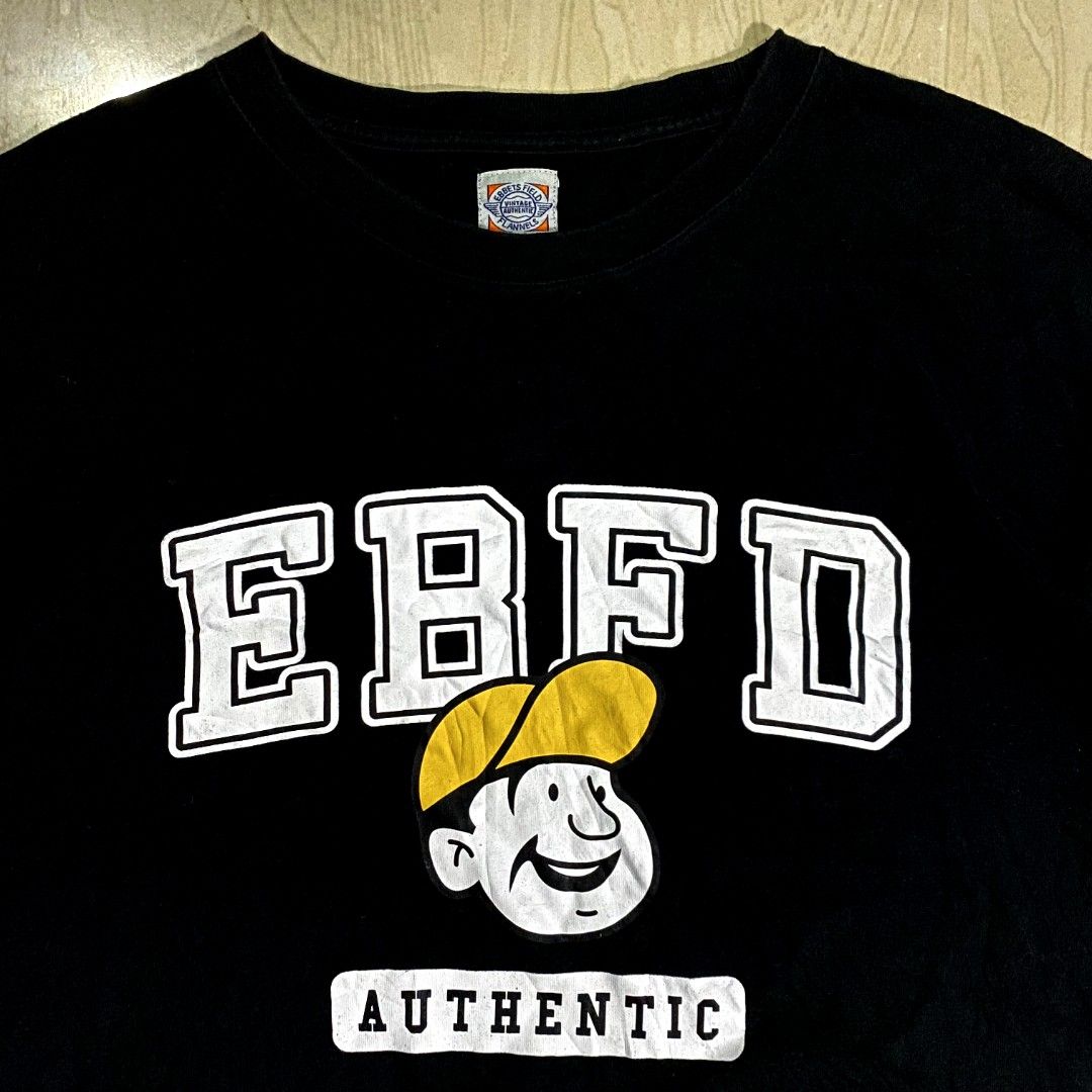 Ebbets Field Flannels (EBFD) Bets Short-Sleeve T-Shirt (Category: Tshirts & Polo Shirts ) located in Quezon City. Submitted by thequalityflips (Listing ID 1467702159, Image 3). Description: Ebbets Field Flannels (EBFD) Bets Short-Sleeve T-Shirt Size: L on tag Dimes: W-22 “ L-28 (22x28) Fits to L & XL Brandnew Condition Excellent Condition No Issue.