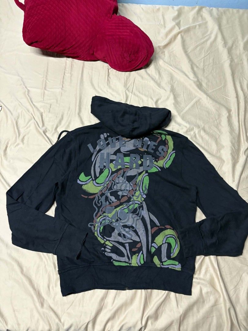 Ed Hardy (Category: Coats, Jackets and Outerwear) located in Angeles City. Submitted by jov2090 (Listing ID 1467621633, Image 3). Description: Dm me.
