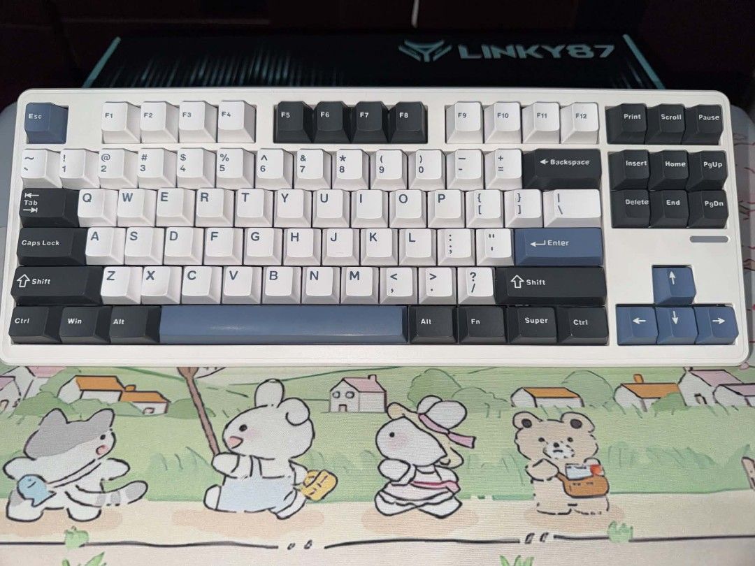Elecfox Linky 87 (Category: Computer Keyboard) located in Caloocan City. Submitted by zealcrystal_b18a21 (Listing ID 1467771208, Image 1). Description: in excellent condition.