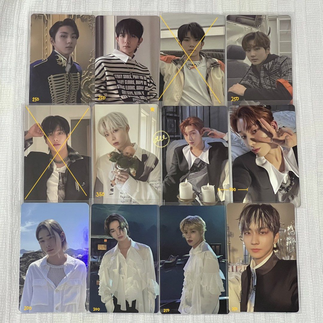 enhypen assorted album concept photocards (Category: K-Wave Merchandise) located in Las Pinas. Submitted by cuppyhour (Listing ID 1467731024, Image 1). Description: prices on pic most pcs in great condition but x sensi 🚚 free sf if you reach a total of ₱200 ⭐️ 1:1 rfs: stopped collecting.
