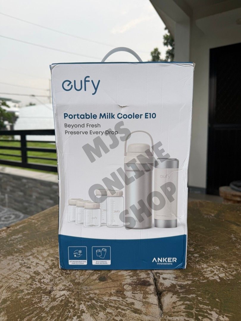 Eufy Portable Milk Cooler E10 (Category: Breastfeeding & Bottle Feeding) located in Quezon City. Submitted by mjsonlineshop (Listing ID 1467750154, Image 1). Description: Brandnew Open box only P4,800.00 LAST PRICE 📍SJDM Bulacan.