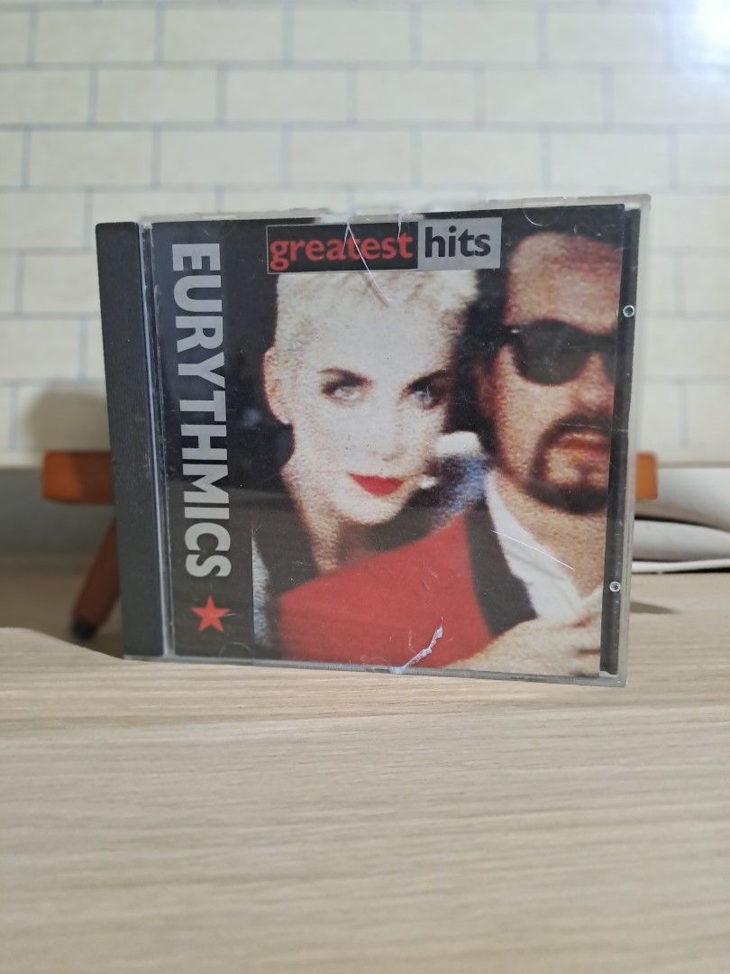 Eurythmics Greatest Hits CD album (Category: CDs & DVDs) located in Las Pinas. Submitted by cobieshop (Listing ID 1467777816, Image 1). Description: 💿 CD FOR SALE | ORIGINAL & COLLECTIBLE CDs 📀 Item: [Eurythmics Greatest Hits ] 📌 Condition: [Mint] 📦 Inclusions: [CD, Case, Booklet, etc.] ✅ Actual item shown in photos ✅ Please check the photos and read the condition details before purchasing ✅ Secure packaging for shipping ✅ Message me for inqu