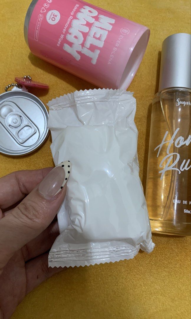 Ever Bilena, Sugar Dolls, Pyunkang Yul Bundle (Category: Face Care) located in Batangas. Submitted by lifewithxhan.ph (Listing ID 1467812215, Image 3). Description: - Ever Bilena Melt Away Makeup Remover Wipes: 30 sheets - Sugar Dolls Honey Rush Eau de Parfum: 50ml spray bottle - Pyunkang Yul Acne Spot Cream: 15ml tube in box (Exp: March 2029) All brand new! ❤️💕 All 3 for only ₱395 🥰.