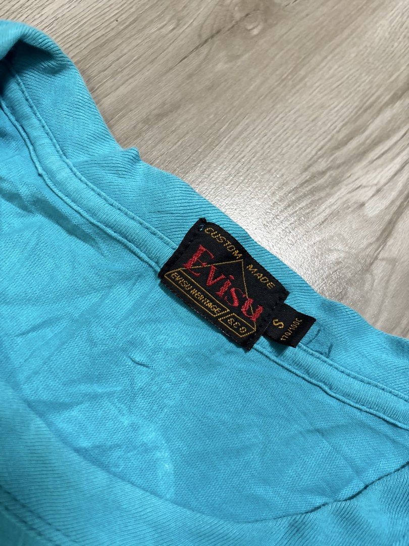 Evisu (Category: Tshirts & Polo Shirts ) located in Cavite. Submitted by cesxyyylll (Listing ID 1467771763, Image 3). Description: Evisu 9,3/10 condition Small to medium.