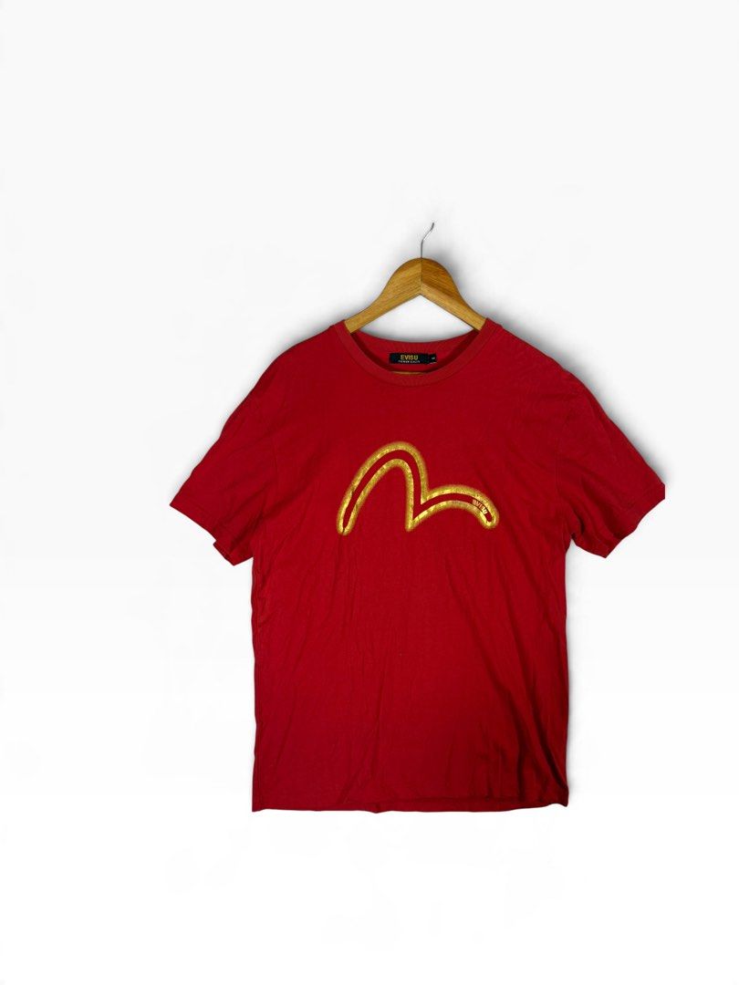 Evisu seagull tee (Category: Tshirts & Polo Shirts ) located in Quezon City. Submitted by dailyfits08 (Listing ID 1467837039, Image 1). Description: Evisu shirt Size 105 20.5x27 Excellent .