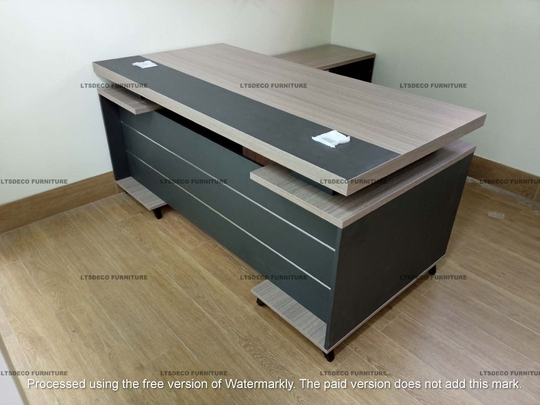 Executive table desk office partition office furnitures (Category: Office Furniture & Fixtures) located in Quezon City. Submitted by louisa.ltsdeco (Listing ID 1467686347, Image 1). Description: 👉Are you looking for WORKSTATION, MODULAR CUBICLES OFFICE PARTITION, and OFFICE FURNITURE SUPPLIER? LTSDECO Furniture, is direct supplier, manufacturer, and trusted provider of high quality, affordable and durable modular office divider partition, home a