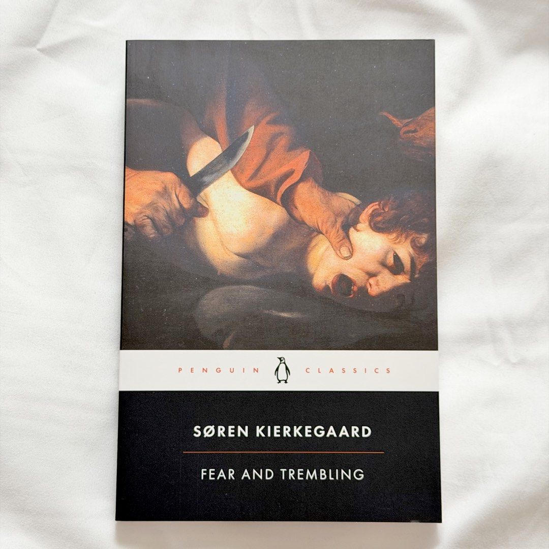 Fear and Trembling by Soren Kierkegaard (Category: Storybooks) located in Iriga City. Submitted by cheeze_k3yk (Listing ID 1467684779, Image 1). Description: ‼️ PLEASE READ BELOW ⬇️ FAQs: 💬 Legit po ba? Reprint po ba? - We usally say “reprint” when referring to counterfeits. Reprints are referred to latest editions of the book legally licensed by the publishing company. Take for example a book published in 1940 is its first edition. It’s being r