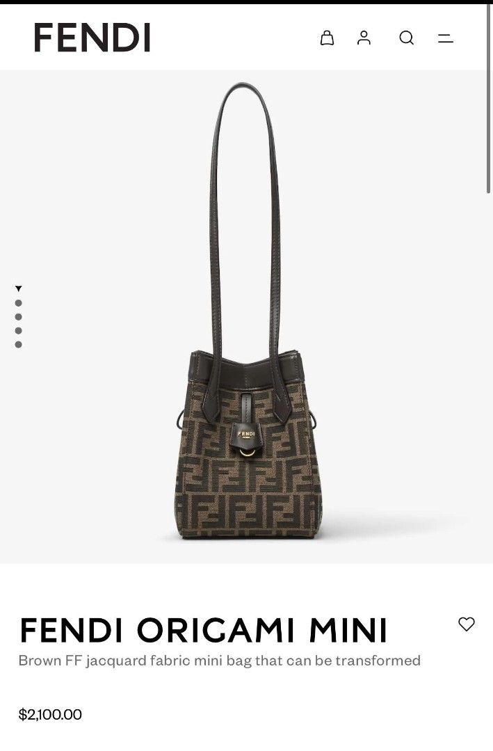 Fendi Mini Tote Bag (Category: Shoulder Bags) located in Manila. Submitted by jjm-collections (Listing ID 1467641893, Image 1). Description: - Fendi mini tote bag - Classic brown Zucca monogram canvas with matching leather handles and trim - Elegant gold-tone dangling Fendi Roma logo charm on the front - Clean black fabric interior lining with official Fendi Made in Italy leather tag - Compact and lightweight size, ideal for everyday essentials -