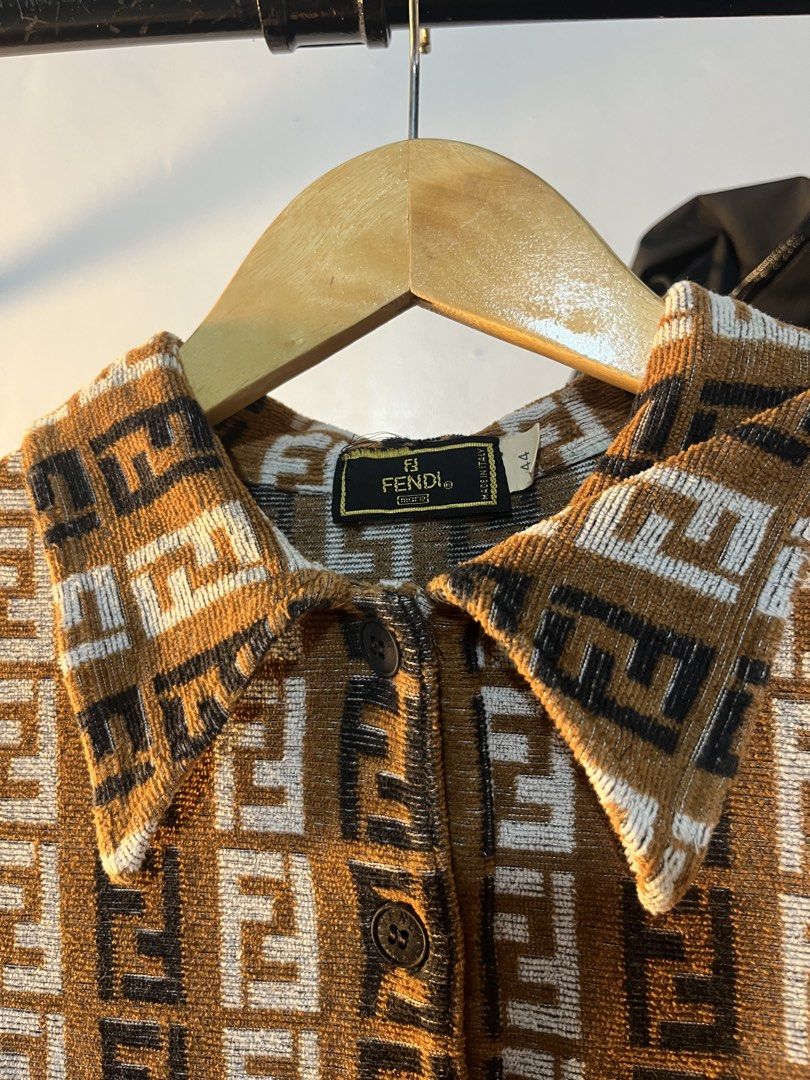 FENDI MONOGRAM (Category: Shirts) located in Mabalacat. Submitted by bizzybones (Listing ID 1467681605, Image 2). Description: Small Authentic Like new Mop gcash courier jnt.