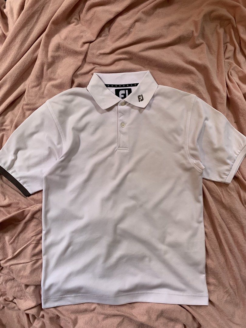 Footjoy Poloshirt (Category: Tshirts & Polo Shirts ) located in General Santos City (Dadiangas). Submitted by jancocoby (Listing ID 1467636049, Image 1). Description: Footjoy Poloshirt Mens Size Small To Semi Medium Fit 19x26 Exellent Mine: 750.