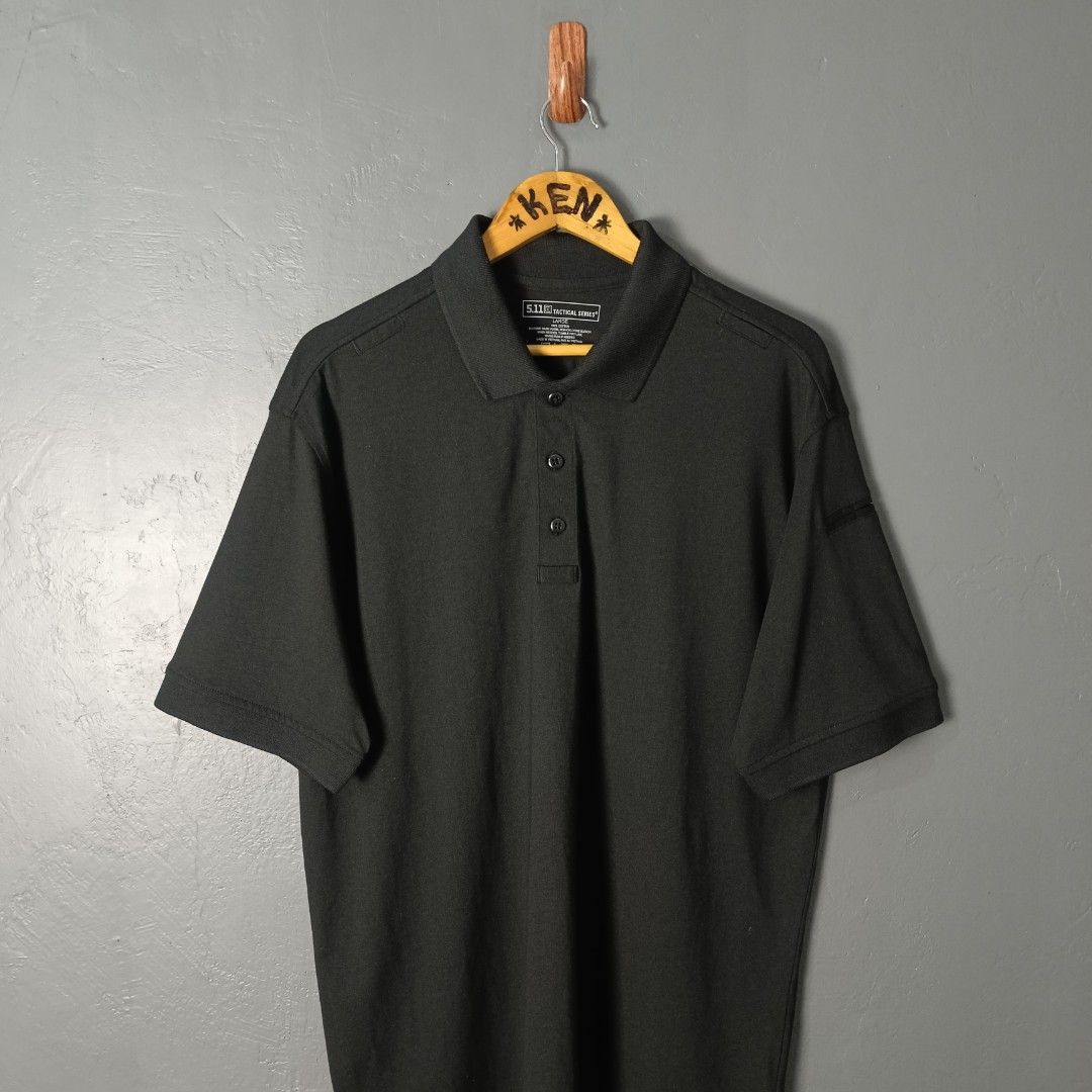 For Men - 5.11 Tactical Series (Category: Tshirts & Polo Shirts ) located in Bacolod City. Submitted by drop.ph (Listing ID 1467750340, Image 2). Description: 5.11 Tactical Series Jersey Short Sleeve Polo Authentic *Size L - 22.5x30, 31 Back *Good as New *No Flaws *Price: 1,000php *Add SF if outside Bacolod City.