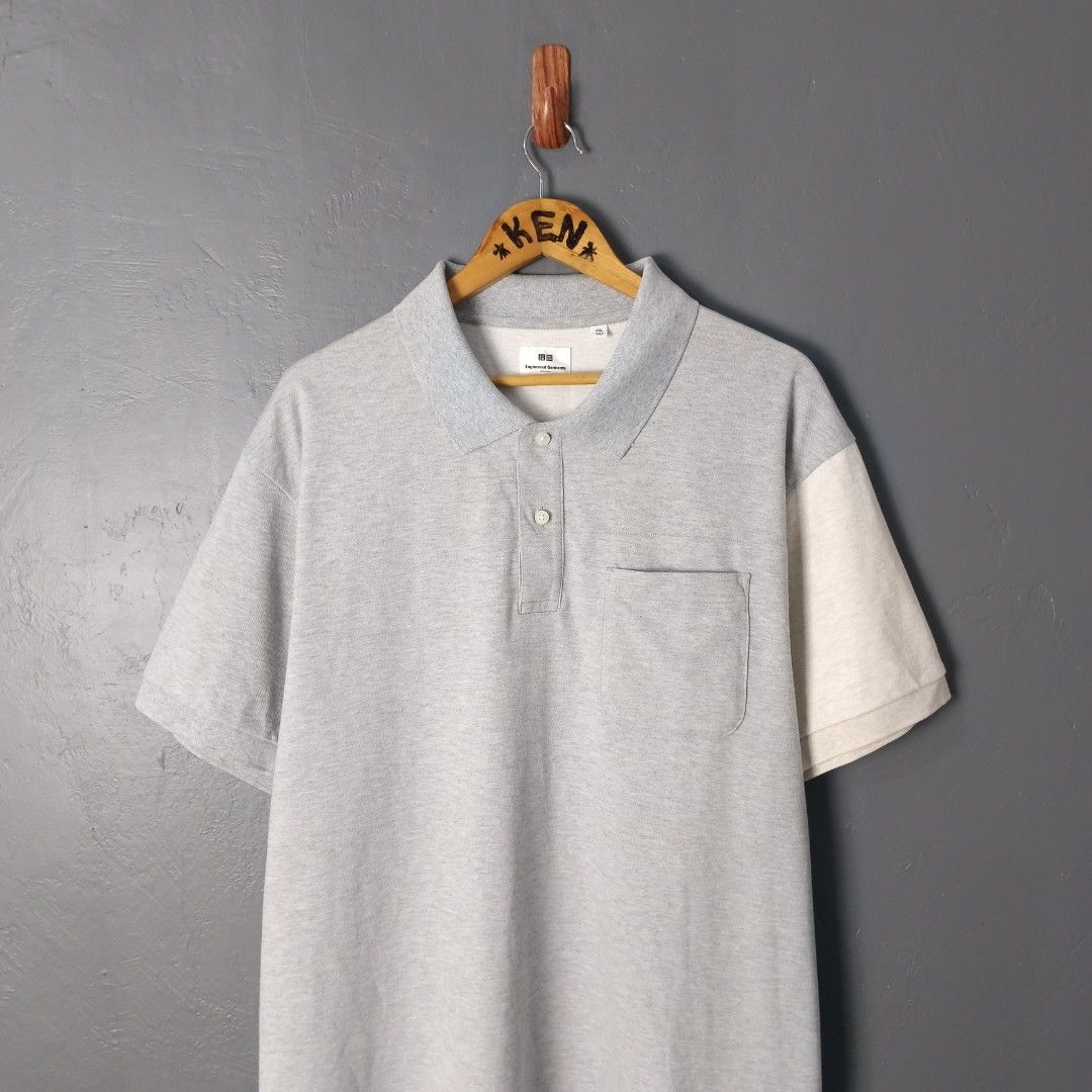 For Men - Engineered Garments x Uniqlo (Category: Tshirts & Polo Shirts ) located in Bacolod City. Submitted by drop.ph (Listing ID 1467749897, Image 2). Description: Uniqlo x Engineered Garments Kanoko Color Block Polo *Size XXL - 25x29, 30.5 Back *Good as New *No Flaws *Price: 780php *Add SF if outside Bacolod City.