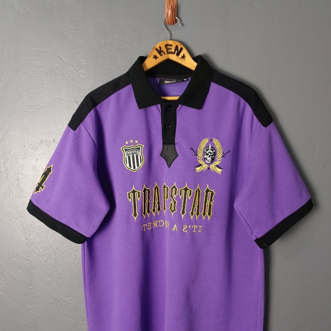 For Men - Trapstar - Decoded Logo (Category: Tshirts & Polo Shirts ) located in Bacolod City. Submitted by drop.ph (Listing ID 1467734253, Image 2). Description: Trapstar - Decoded Logo - Embroidered Authentic *Size XL - 23x28.5 *Excellent *No Flaws *Price: 880php *Add SF if outside Bacolod City .