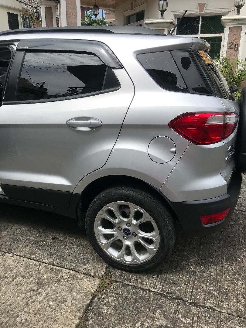 Ford Ecosport Manual (Category: Used Cars) located in Pasig City. Submitted by thepretentious (Listing ID 1467701412, Image 2). Description: Ford Ecosport 2019 M/T 46K mileage 2nd owner - bought from ugarte cars in 2022 with 11k mileage Good as new New LED high beam lights New battery Honest issues: MAP Sensor replaced - part came from casa (2024) Loc: Pasig Price 330k, highly negotiable.