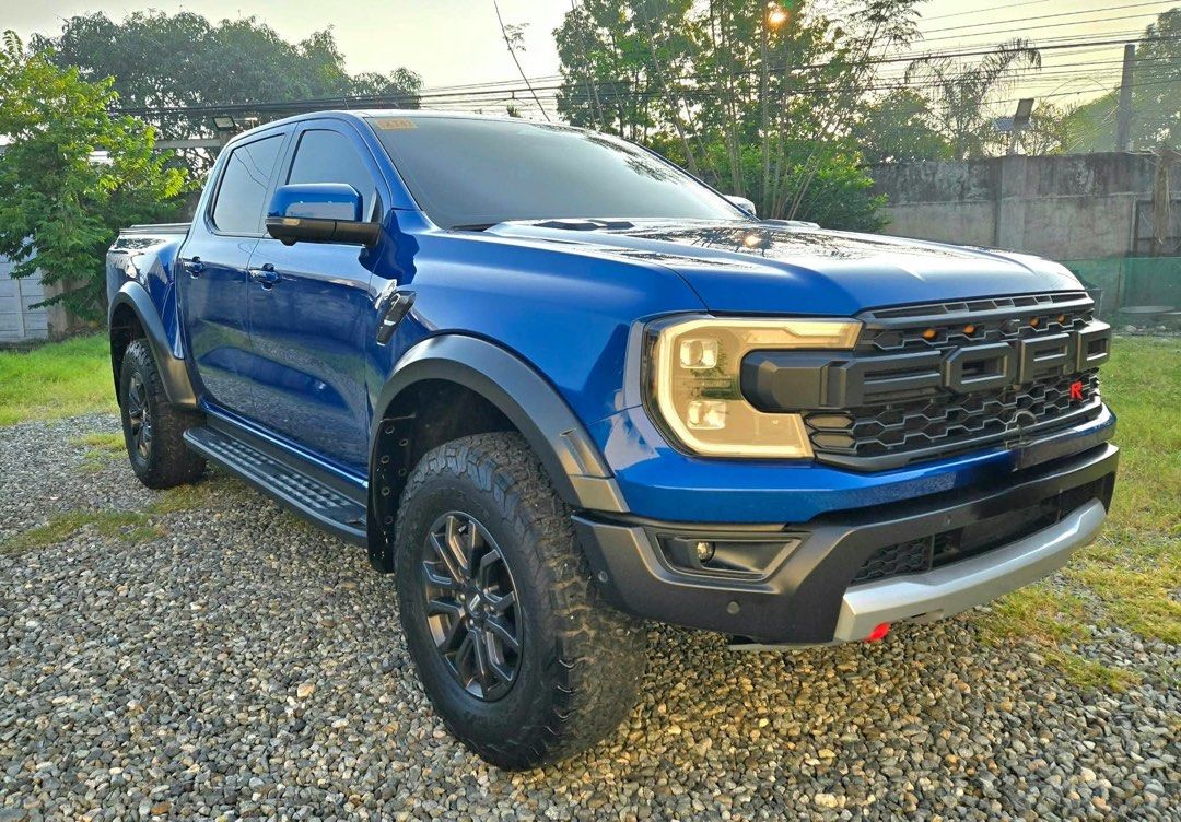 Ford Ranger (Category: Used Cars) located in Marikina City. Submitted by remusdominikestrella (Listing ID 1467664360, Image 3). Description: FOR SALE ONLY‼️ PERSONAL CAR 2023 Ford Ranger Raptor 2.0 bi-turbo diesel engine mated to a 10 speed automatic transmission 19k legit mileage newly changed oil at ford Dagupan all stock engine Upgrades: > deep dish mat > bed cover > step assist. RFS: need to upgrade scan all you want. casa maintained from day