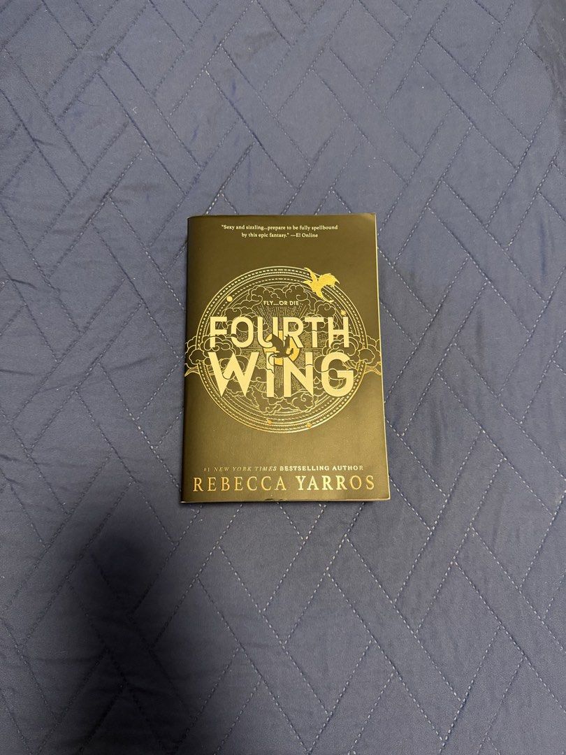 Fourth Wing Paperback (Category: Storybooks) located in Pasig City. Submitted by helloimnicee (Listing ID 1467646551, Image 1). Description: read once and then stored rfs: decluttering.