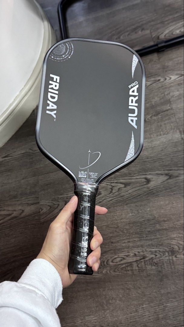 Friday Aura Pro Elongated (Category: Racket and Ball Sports) located in Paranaque City. Submitted by chanodano (Listing ID 1467764354, Image 1). Description: Friday Aura Pro -just the paddle for sale Bnew Message me for more info! .