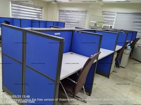 FULL FABRIC WORKSTATION CUBICLE OFFICE PARTITION (Category: Office Furniture & Fixtures) located in Caloocan City. Submitted by cherry.santos (Listing ID 1467626336, Image 1). Description: LTSDECO Home and Office Furniture Trading MANUFACTURER • FABRICATOR • SUPPLIER Looking for office furniture, modular partitions, workstations, or customized furniture? We can help! LTSDECO Home and Office Furniture Trading is a trusted manufacturer, fabricator,