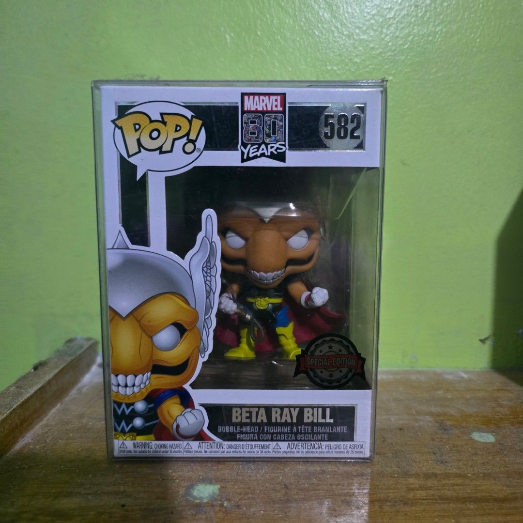Funko Pop Vinyl Figures (Category: Designer & Blind Box Toys) located in Rizal. Submitted by wiseriver_827b25 (Listing ID 1467739451, Image 3). Description: ​[FS / FOR SALE] Funko Pop Vinyl Figures (Individual or Take All) ​Selling authentic, pre-owned Funko Pop figures in original box condition. Includes pop protectors/cases as shown. ​Lowest / Fast-Sale Individual Prices: ​Trafalgar Law #1016 (One Piece - Special Edition) – ₱650 ​Beta Ray Bill 