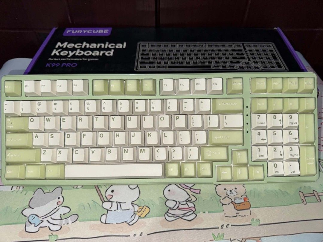Furycube K99 Pro (Category: Computer Keyboard) located in Iligan City. Submitted by zealcrystal_b18a21 (Listing ID 1467776488, Image 1). Description: .