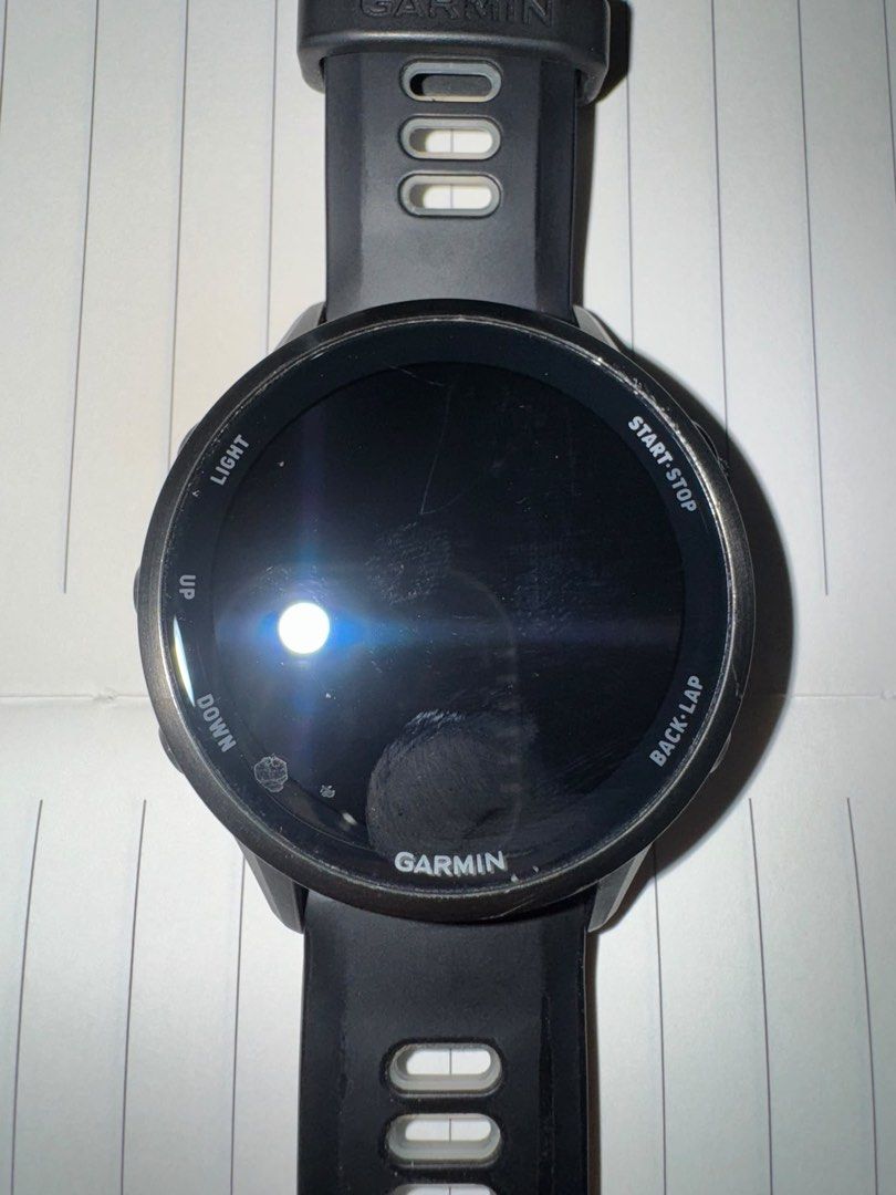 Garmin Forerunner 970 (Category: Wearables & Smart Watches) located in Manila. Submitted by sellbyr (Listing ID 1467688959, Image 3). Description: - Brand: Garmin - Model: Forerunner 970 - Color: Classic Black - Condition: 7/10 (Pre-owned, well-maintained) - Features: Sporty design, comfortable silicone strap, responsive side buttons for workout controls - Included: Original charging cable Message for information .