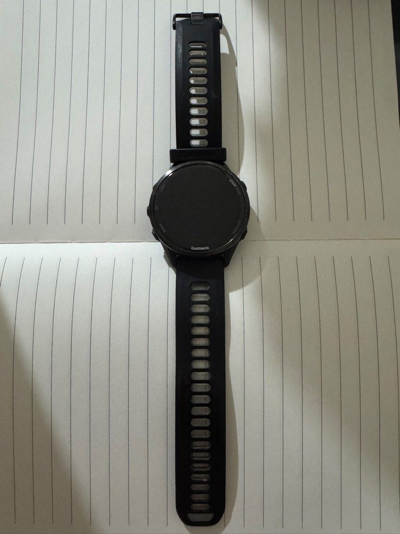 Garmin Forerunner 970 (Category: Wearables & Smart Watches) located in Manila. Submitted by sellbyr (Listing ID 1467688959, Image 2). Description: - Brand: Garmin - Model: Forerunner 970 - Color: Classic Black - Condition: 7/10 (Pre-owned, well-maintained) - Features: Sporty design, comfortable silicone strap, responsive side buttons for workout controls - Included: Original charging cable Message for information .