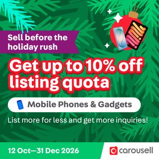 (Category: ) located in . Submitted by carousellph_promote (Listing ID 1467383840, Image 1). Description: .
