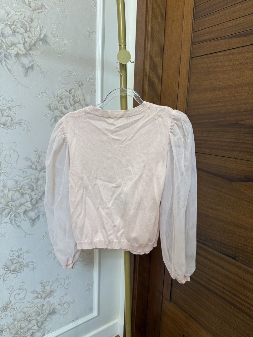 Gingersnaps: Cardigan in Peach (Category: Babies & Kids Fashion) located in Quezon City. Submitted by vpauline (Listing ID 1467621001, Image 3). Description: Size: 14.