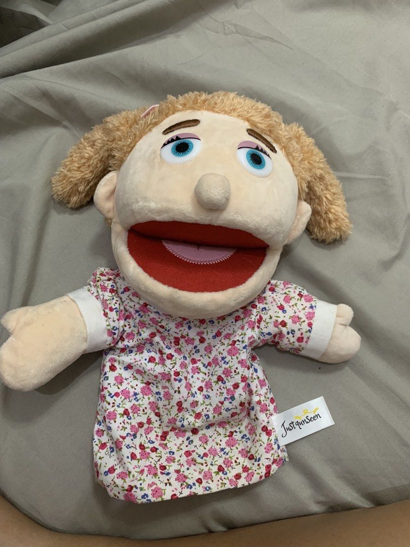 Girl puppet (Category: Plushies & Soft Toys) located in Caloocan City. Submitted by appleblossoms07 (Listing ID 1467759211, Image 1). Description: Market price : 375 Apps st pouch #4.