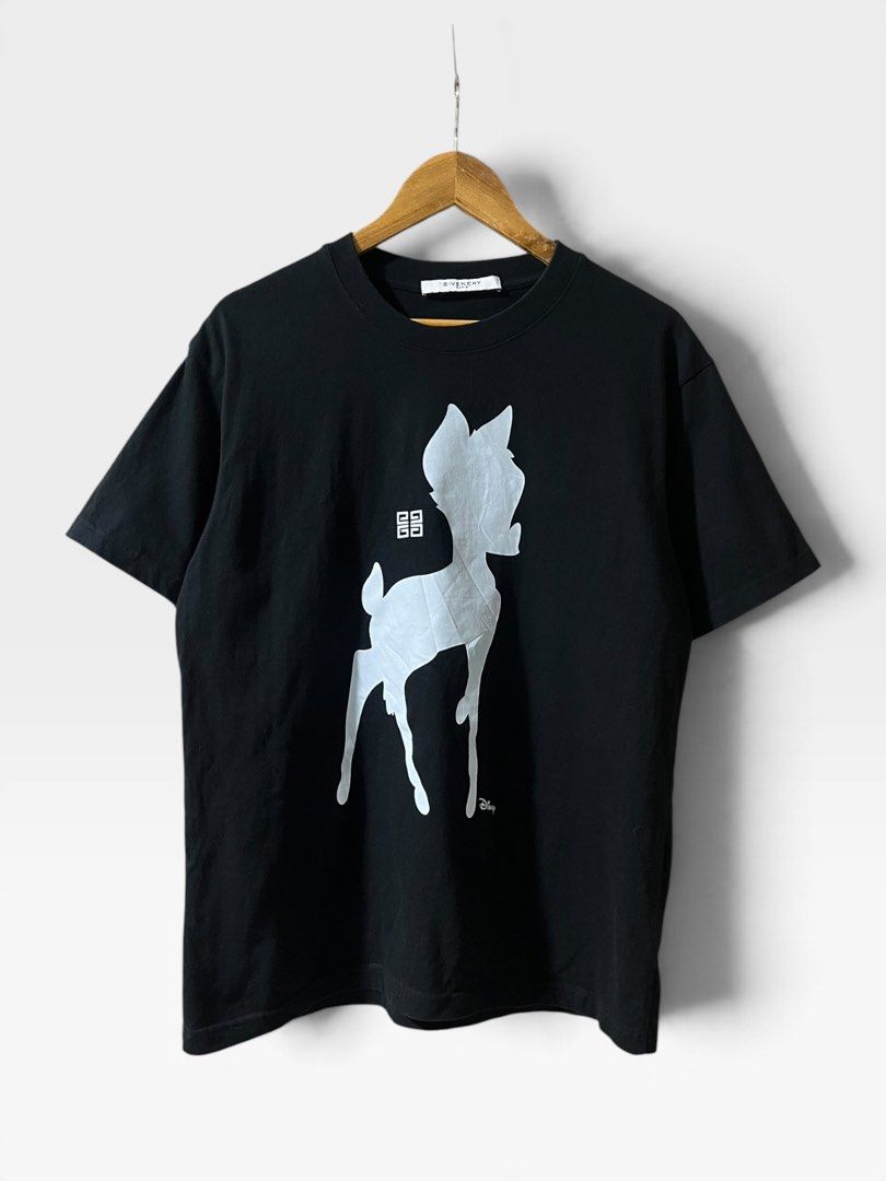 Givenchy X Disney Bambi (Category: Luxury Apparel) located in Tagum. Submitted by graveyard_archive.ph (Listing ID 1467828658, Image 1). Description: XS on tag pasok M-Semi L 20x27 Pristine/Like New Cr: 10/10 No issue‼️.